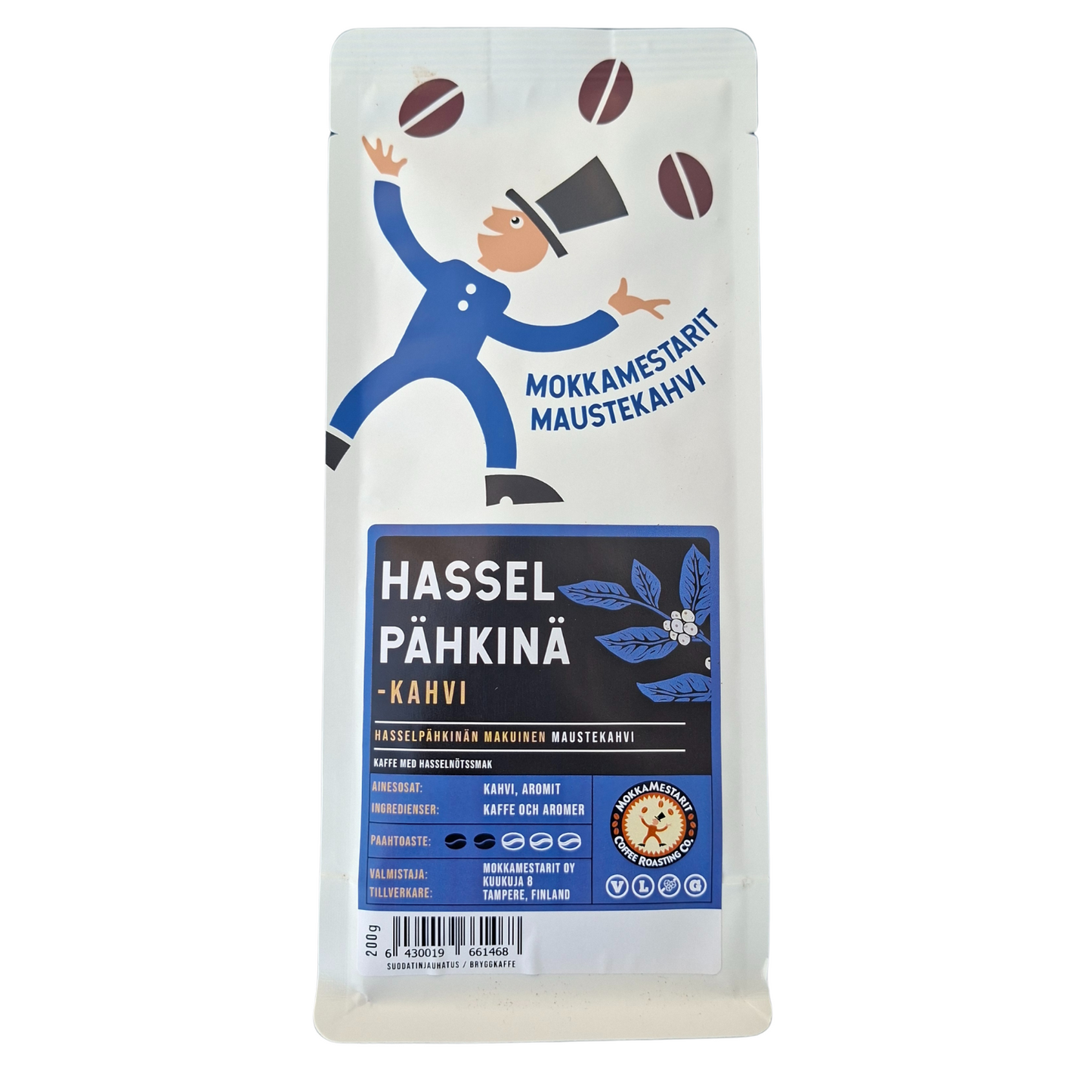 Mokkamestarit Hasselpähkinä-kahvi