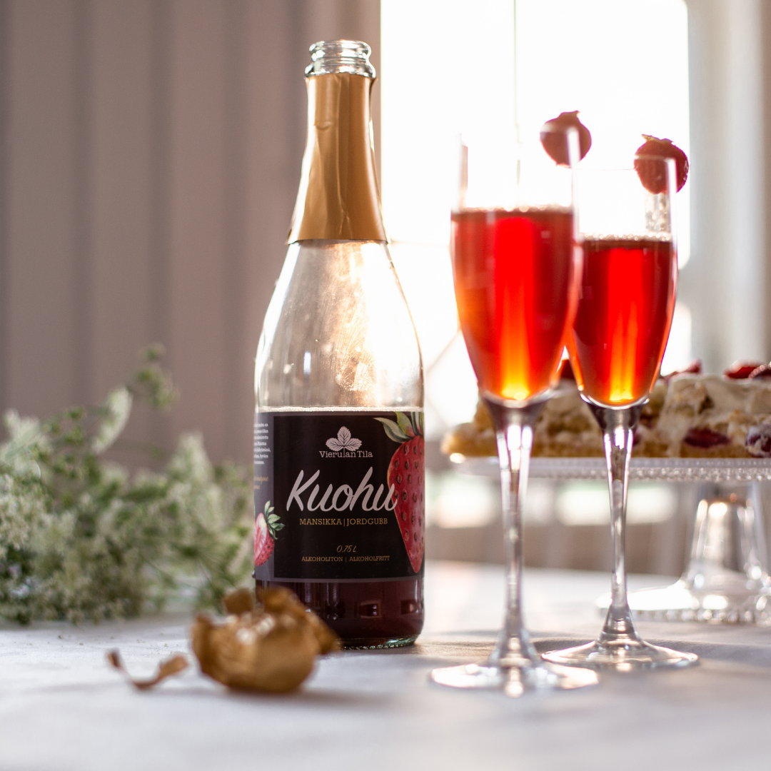 Mansikkakuohu, juhlapaketti 5plo