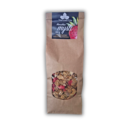Vierulan Mansikkamysli 350g