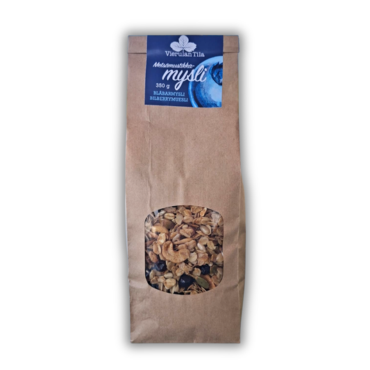 Vierulan Metsämustikkamysli 350g