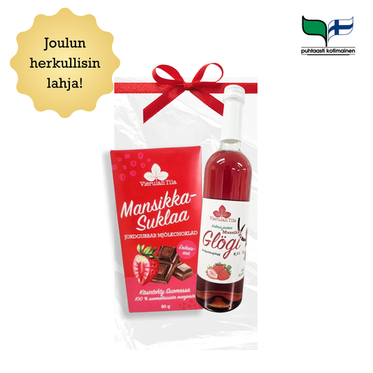 Tontun yllätys suklaalla
