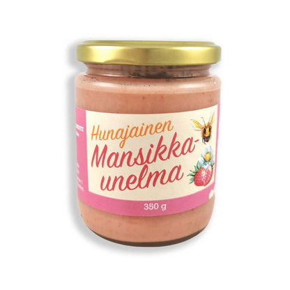 Vierulan Hunajainen mansikkaunelma